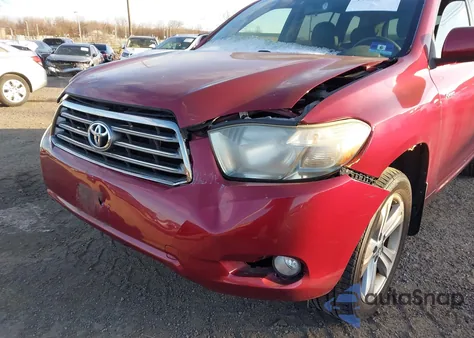 2009 Toyota Highlander Sport from USA, damaged, VIN JTEES43A892114126